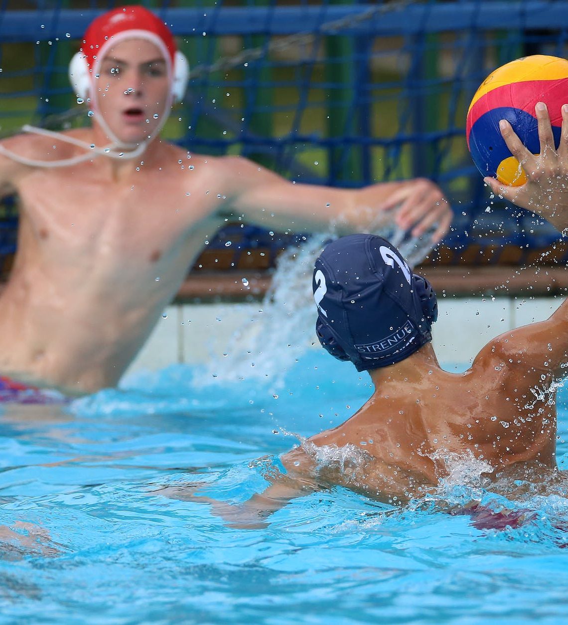 people playing water polo